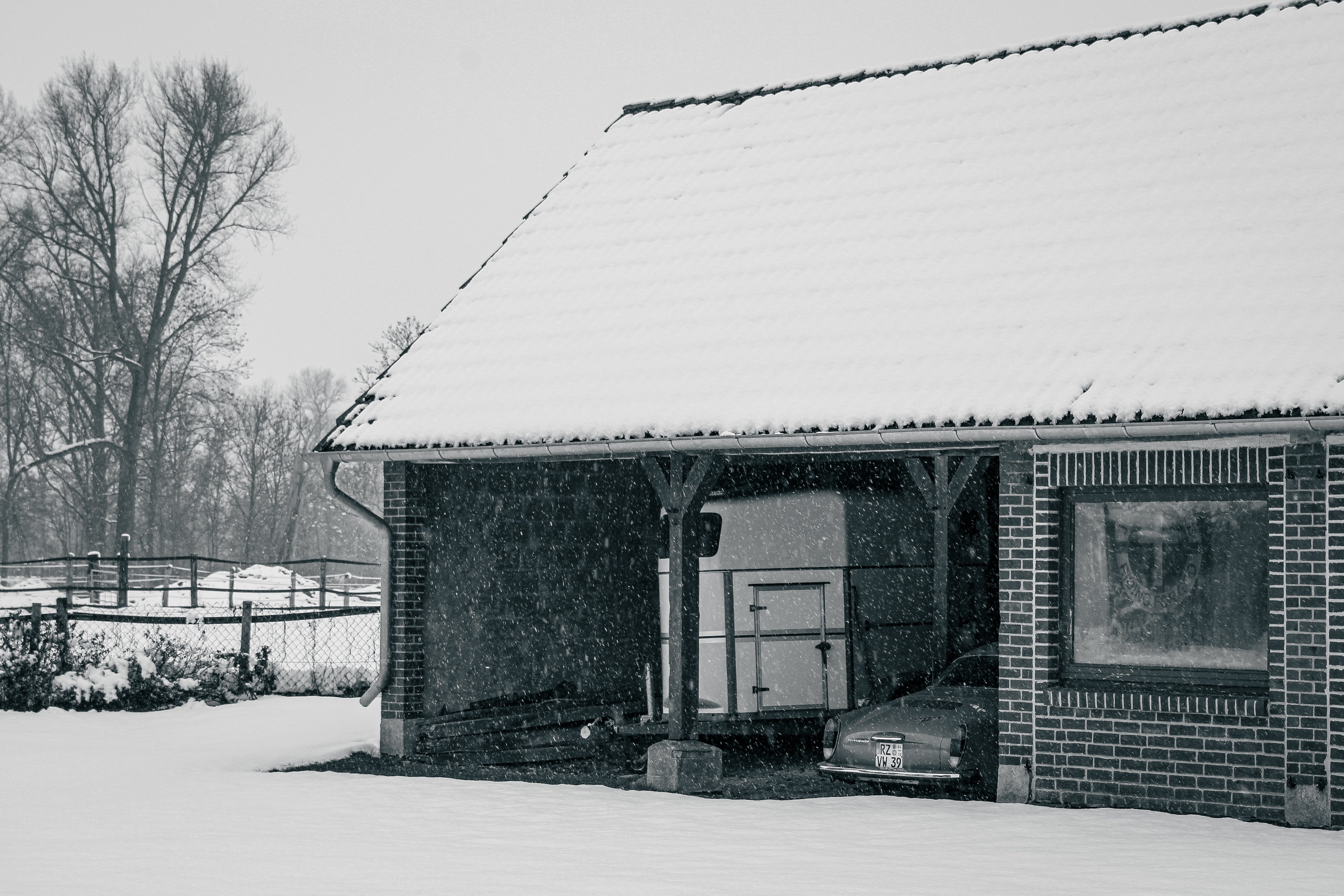 Winterize With Garage Door Seals and Insulation.