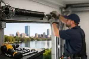 Garage Door Spring Replacement Cost in Boston
