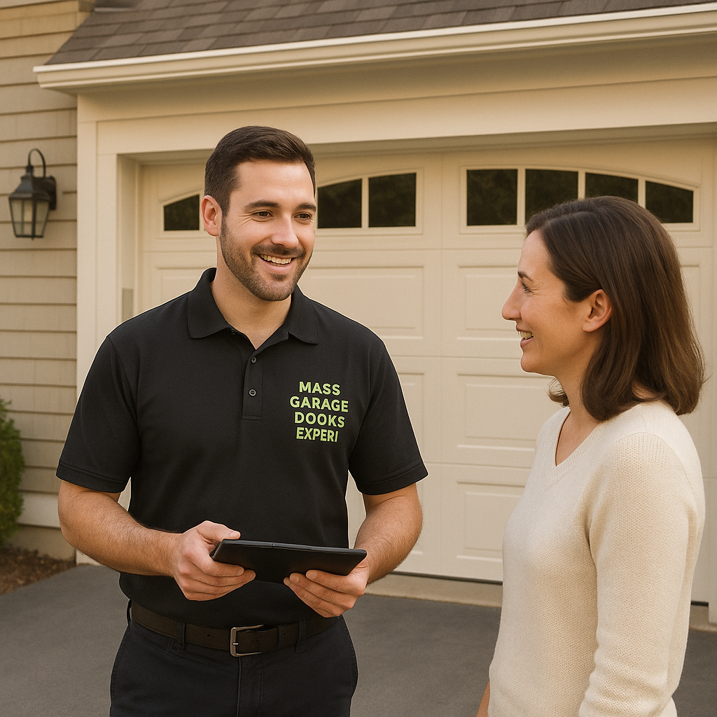 Garage door opener repair service in Lawrence MA by Mass Garage Doors Expert